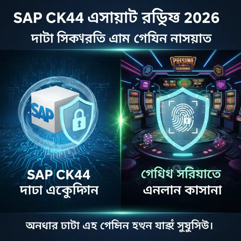 SAP CK44 ডাটা সিকিউরিটি এবং গেমিং নিরাপত্তা ২০২৬